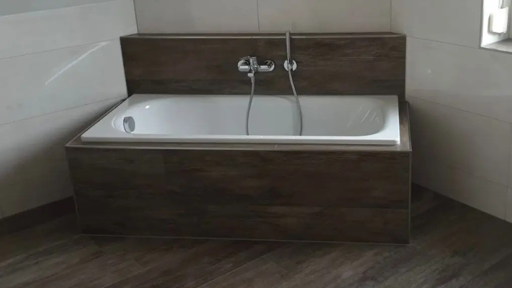 Modernes Badezimmer als Hintergrund
